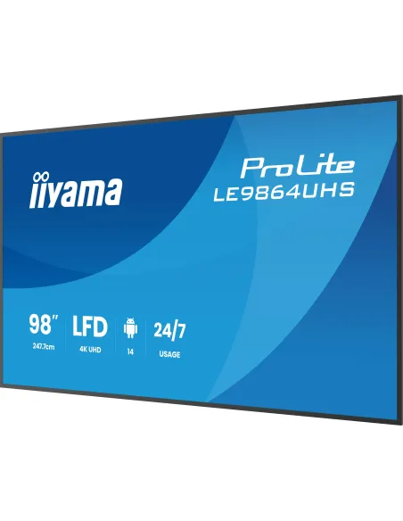 Pantalla Interactiva Iiyama LE9864UHS-B1AG