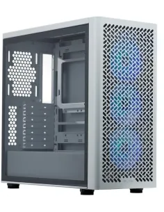 Cooler Master Elite 502 White Cristal Templado USB 3.2 RGB Blanca-1399388