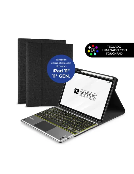 Subblim SUBKT4-BTPI03 iPad 10,9?/11? 10a Gen/11a Gen Keytab Pro Bt Touchpad Negro