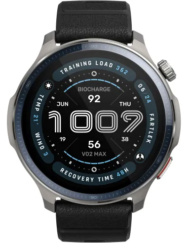 Amazfit Balance 2 W2429GL1N 1.5" AMOLED Digital GPS Satélite Tamaño M Banda Negra y Roja