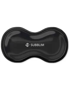 Subblim Ergo Crystal Flex Mouse Wrist Black Reposamuñecas de Ratón Negro-1401037