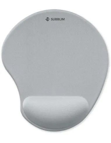 Subblim Ergo Neogel Mousepad White Alfombrilla con Reposamuñecas Blanca