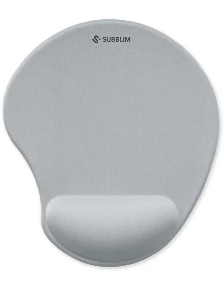 Subblim Ergo Neogel Mousepad White Alfombrilla con Reposamuñecas Blanca