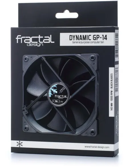 Ventilador Fractal Dynamic GP-14 Black