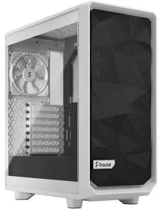 Fractal Design Meshify 2 Compact Lite White Cristal Templado USB 3.2 Blanco