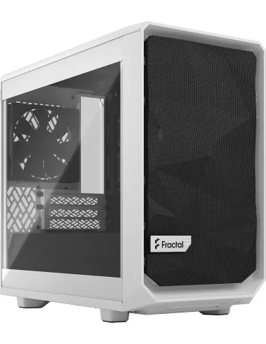 Fractal Meshify 2 Nano White Cristal Templado USB 3.2 Blanca