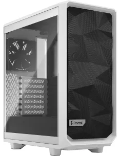 Fractal Design Meshify 2 Compact White Cristal Templado USB 3.2 Blanco