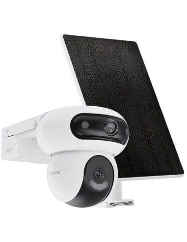 Ezviz HB90 Dual Kit Cámara de Vigilancia IP 4MP con Panel Solar