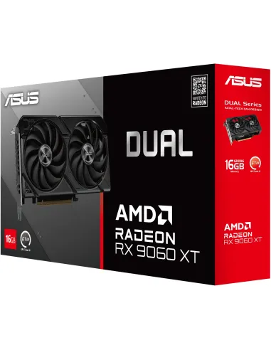 Tarjeta Gráfica Asus AMD Radeon RX 9060 XT DUAL 16GB