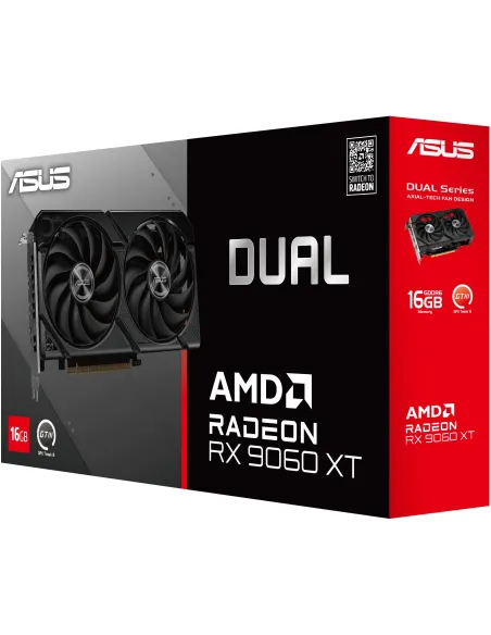 Tarjeta Gráfica Asus AMD Radeon RX 9060 XT DUAL 16GB