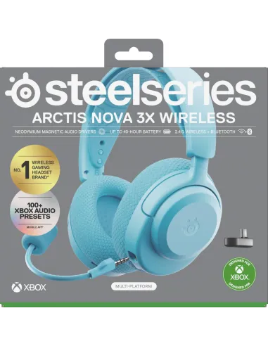 Auriculares Steelseries Arctis Nova 3X Aqua