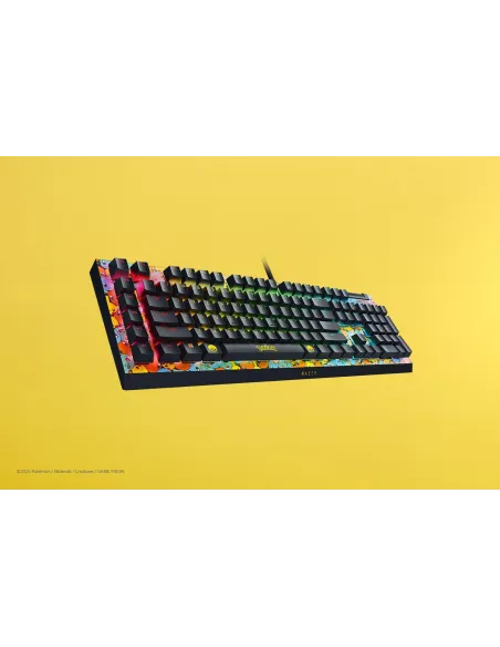 Teclado Razer BlackWidow V4 X Pokémon Kanto Starters Edition