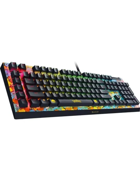 Teclado Razer BlackWidow V4 X Pokémon Kanto Starters Edition