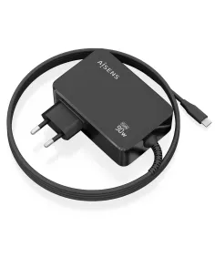 Aisens ASCH-1PD90WL034-BK Cargador de Móvil USB-C 95W Negro-ADAP59339