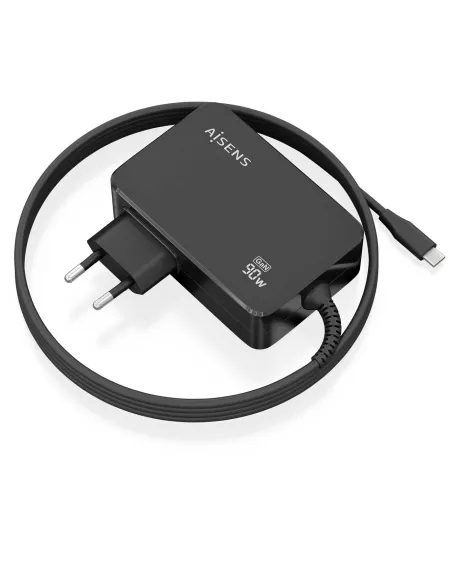 Aisens ASCH-1PD90WL034-BK Cargador de Móvil USB-C 95W Negro
