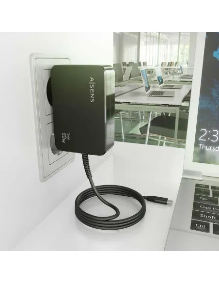 Cargador de Móvil Aisens ASCH-1PD90WL034-BK