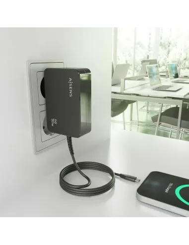 Cargador de Móvil Aisens ASCH-1PD90WL034-BK