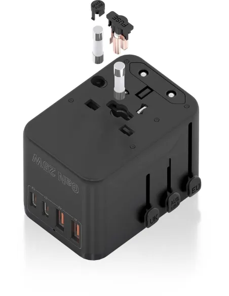 Cargador de Móvil Aisens ASPS-2A2C08-BK