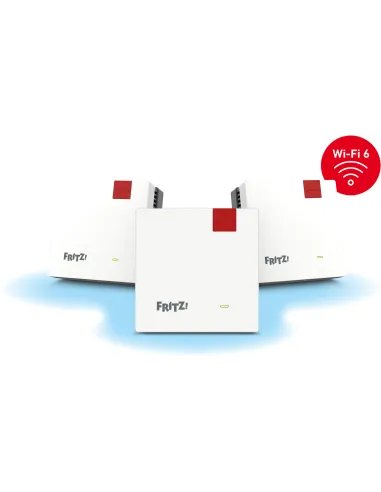 Fritz! Mesh Set 1600 3-Pack Edition Sistema Wi-Fi Mesh Doble Banda Wi-Fi 6