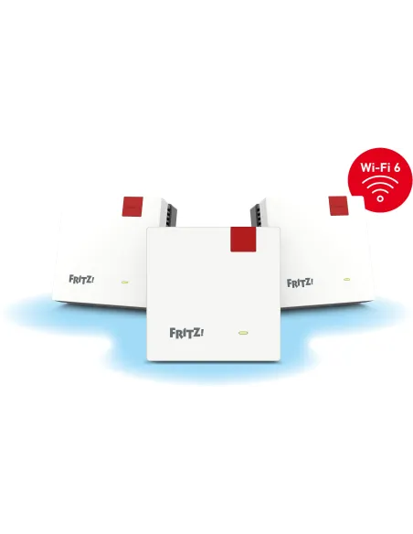 Fritz! Mesh Set 1600 3-Pack Edition Sistema Wi-Fi Mesh Doble Banda Wi-Fi 6