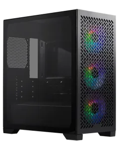 Cooler Master Elite 302 Black Cristal Templado USB 3.2 RGB Negra-1399389