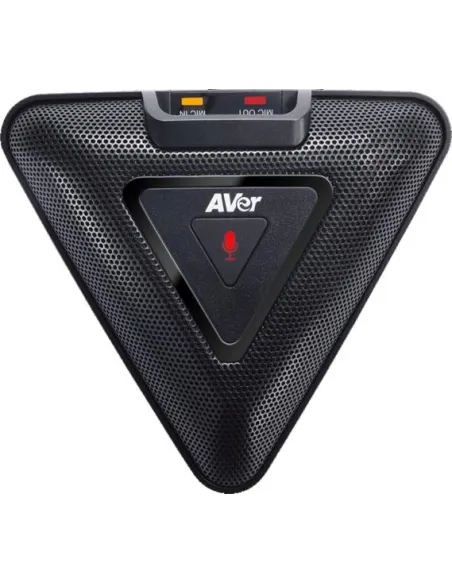 AVer 60U0100000AC Micrófono de Videoconferencia para VC540 y VC520 Pro Negro