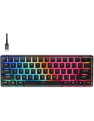 Steelseries Apex Pro Mini Gen 3 RGB con Interruptores OmniPoint 3.0 y Diseño UK QWERTY
