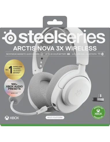 Auriculares Steelseries Arctis Nova 3X White