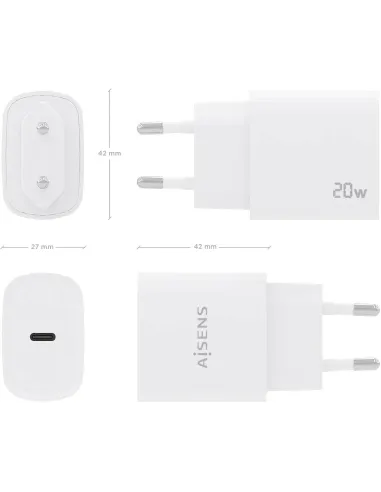 Cargador de Móvil Aisens A110-0752