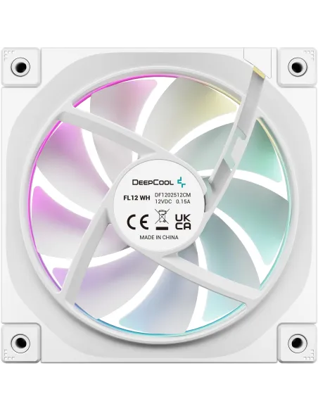 Ventilador Deepcool FL12 WH-3 in 1