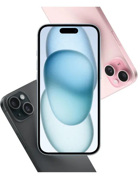 Smartphone Apple iPhone 15 256GB Azul Reacondicionado