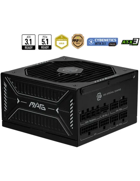 MSI MAG A1000GLS PCIE5 1000W 80 Plus Gold Full Modular