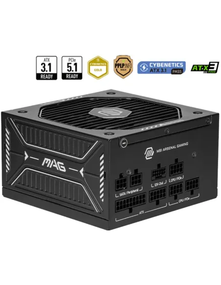 MSI MAG A750GLS PCIE5 750W 80 Plus Gold Full Modular