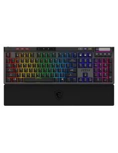 MSI Strike Pro W Silent Teclado Inalámbrico Gaming RGB Negro-1402182