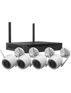 Ezviz H3c 2K NVR Kit 4 Cámaras de Vigilancia QHD + X5S NVR-1395572