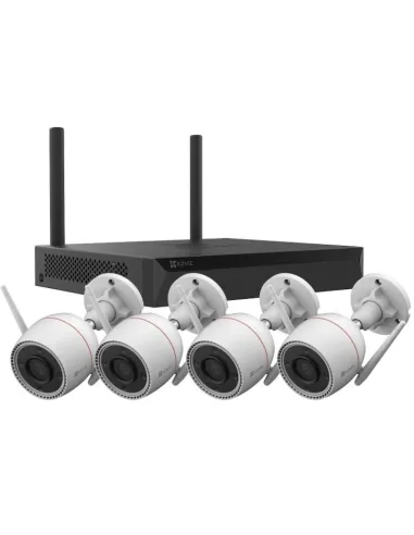Ezviz H3c 2K NVR Kit 4 Cámaras de Vigilancia QHD + X5S NVR