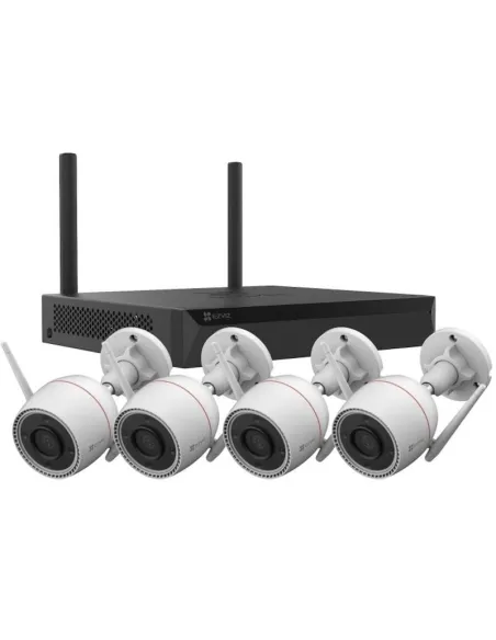 Ezviz H3c 2K NVR Kit 4 Cámaras de Vigilancia QHD + X5S NVR