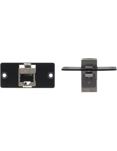 Kramer W45B Placa para Pared RJ-45 Negro-1327241