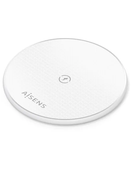 Aisens ASCH-15W1WC057-W Cargador Inalámbrico USB-C 15W para Móvil Blanco