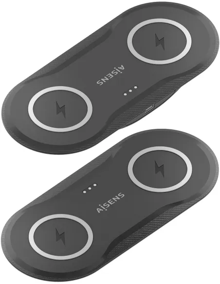 Cargador de Móvil Aisens ASCH-15W2WC060-BK