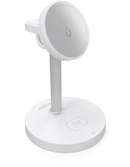 Cargador de Móvil Aisens ASCH-15W3WC065-W