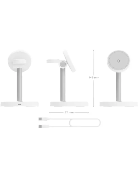 Cargador de Móvil Aisens ASCH-15W3WC065-W