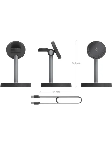 Cargador de Móvil Aisens ASCH-15W3WC066-BK