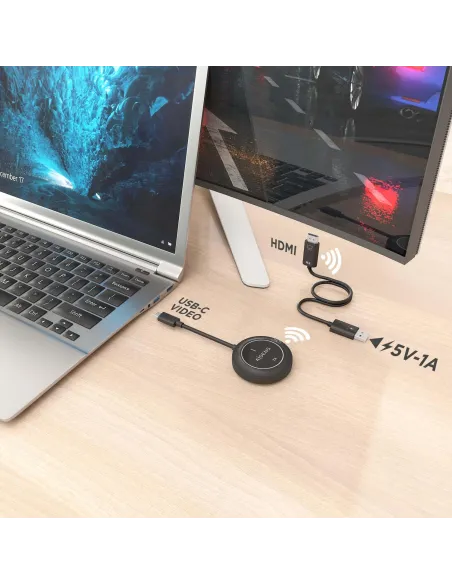 Transmisor Inalámbrico Aisens ASWL-H2KC30M003-BK