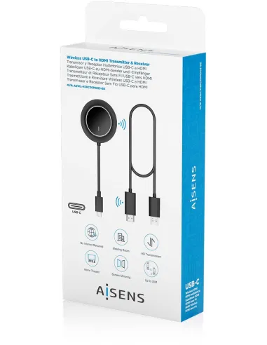Transmisor Inalámbrico Aisens ASWL-H2KC30M003-BK