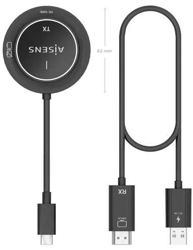Transmisor Inalámbrico Aisens ASWL-H2KC30M004-BK