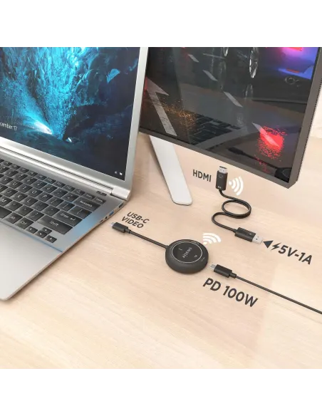 Transmisor Inalámbrico Aisens ASWL-H2KC30M004-BK