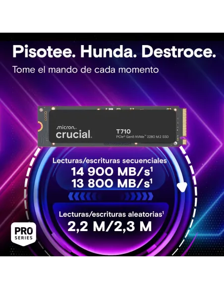 Disco Duro SSD Crucial T710 CT1000T710SSD8