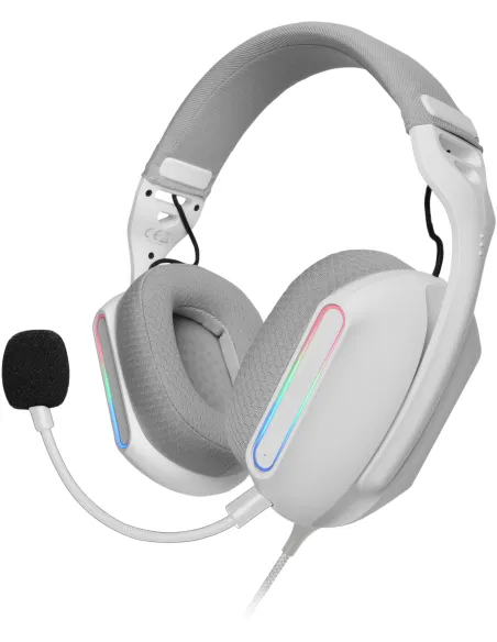 Mars Gaming MH-PROW Auriculares Gaming RGB Blancos