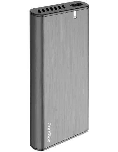 CoolBox miniChase NS31 Carcasa para Disco Duro SSD M.2 USB-C Gris